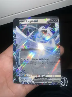 Pokemon TCG SV-Prismatic Evolutions Lugia EX #82/131 Double Rare Error Card - Image 1