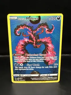 Pokemon Galarian Moltres SWSH284 Black Star Promo Pokemon Card A - Image 1