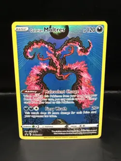 Pokemon Galarian Moltres SWSH284 Black Star Promo Pokemon Card A - Image 2