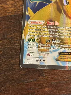 Dragonite EX (Full Art) 108/111 XY - Furious Fists Ultra Rare Pokemon Card - Image 5