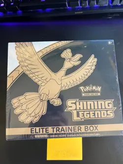 Pokemon TCG: Shining Legends Elite Trainer Box Factory Sealed ETB - Image 1