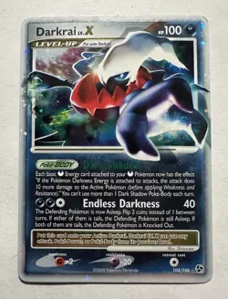 Darkrai LV.X 104/106 Great Encounters Rare Holo NM Pokemon TCG 2008 - Image 1
