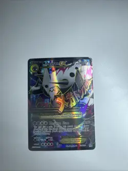 Pokemon TCG XY Primal Clash M Aggron EX 154/160 Full Art DMG - Image 1