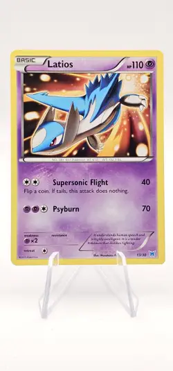 Latios (#13 Non-Holo) 13/30 Common XY Trainer Kit: Latias & Latios Pokemon HP - Image 1