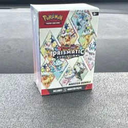 Pokemon Prismatic Evolutions Booster Bundle Box 6 Packs 2024 English - Image 1