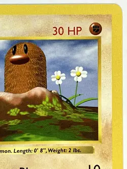 Diglett LP Shadowless Base Set 47/102 Pokemon TCG Regular Common - Image 3