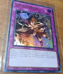Alpha Summon - MP24-EN256- Ultra Rare - 1st Edition YUGIOH - Image 1