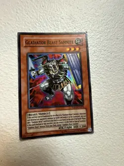 Gladiator Beast Samnite TU01-EN004 Turbo Pack Booster One Pack Unlimited - Image 4