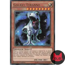 Yugioh Galaxy Tyranno MP15-EN003 Rare 1st Edition NM - Image 1