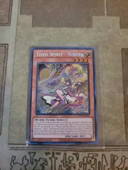 YUGIOH TENYI SPIRIT SURUYA SUDA-EN021 SECRET 1ST ED NM - Image 1
