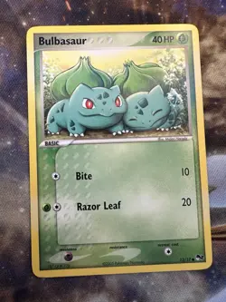 Pokemon TCG Bulbasaur Pop Series 2 Promo 12/17 LP+ NM- FREE SHIPPING - Image 1