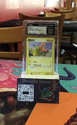 Pokemon Pikachu 16/17 Pop Series 2 Promo CGC Pristine 10 Pop 13 Yuka Morii Card - Image 1