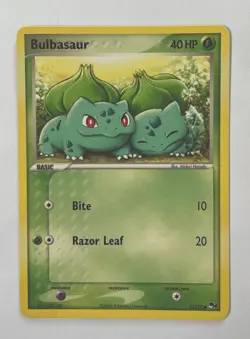 Pokemon TCG Bulbasaur 12/17 2005 POP Series 2 Tournament Promo NM - Image 1