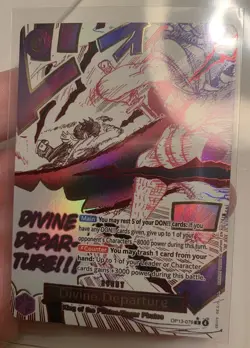 Divine Departure (Alt Art) OP13-076 R Carrying on His Will - ONE PIECE English - Image 3