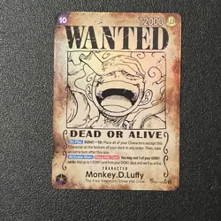 Monkey.D.Luffy (Wanted Poster) One Piece OP05-119 Emperors in the New World - Image 1