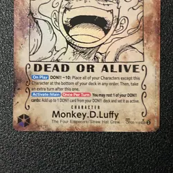 Monkey.D.Luffy (Wanted Poster) One Piece OP05-119 Emperors in the New World - Image 2