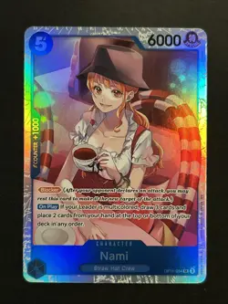 Nami (054) OP11-054 SR One Piece TCG: A Fist of Divine Speed English NM - Image 1