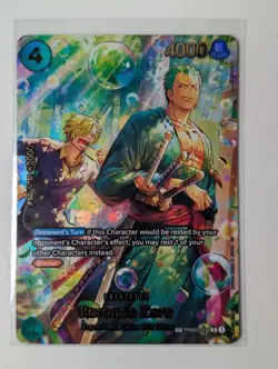 Roronoa Zoro SP PRB02-006 (EB04 OP14) One Piece The Azure Sea's Seven English - Image 1