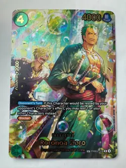 One Piece Roronoa Zoro PRB02-006 (SP) - The Azure Sea’s Seven OP-14 - Image 1