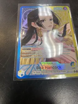 Boa Hancock- OP14-041 (Alternate Art Leader) One Piece - Azure Sea's Seven Foil - Image 3