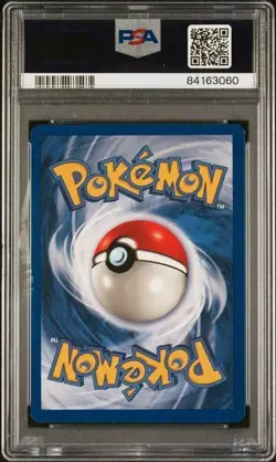 1999 Pokemon Fossil Unlimited 10/62 Holo Lapras PSA Grade 7 NM Near Mint - Image 2