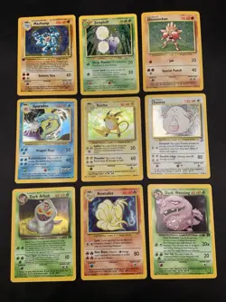 Vintage Holo Rare Pokemon Card Lot - WOTC 1999/2000 Collection - MP/HP Raichu - Image 1