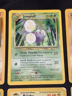 Vintage Holo Rare Pokemon Card Lot - WOTC 1999/2000 Collection - MP/HP Raichu - Image 3