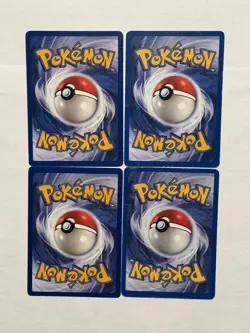Pokemon TCG WOTC Vintage Holo 4 Card Lot - Image 2