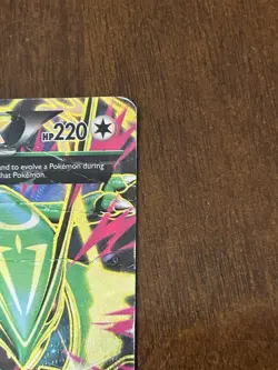 Pokemon TCG Ultra Rare Card M Rayquaza EX 105/108 Poor Condition - Image 4