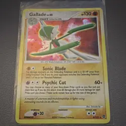 Pokemon TCG Gallade Secret Wonders Holo Rare 6/132 130 HP 2007 English Card - Image 1