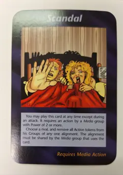 Scandal Card Unlimited INWO Illuminati New World Order Game - Image 1