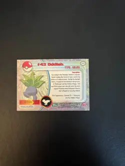 Topps 3rd Edition #43 Oddish Pokemon Trading Cards Series 1 - Image 2