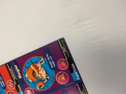 POKEMON 1ST MOVIE CARDS 1999 BURGER KING #6 MASTER TRAINER SET UNCUT Uncut Sheet - Image 4