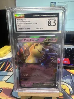 Mimikyu ex 004 Sv: Scarlet & Violet Promo Cards Holo CGC 8.5 - Image 1