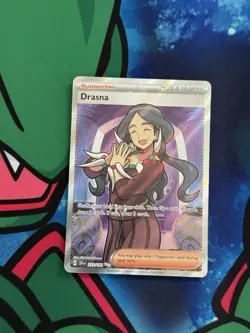 Drasna 231/191 Ultra Rare Pokemon Card Surging Sparks Rare Full Art Pack Fresh - Image 1