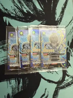 Genos OPM-048 Winner Tournament Promo Union Arena Card English One Punch Man 4x - Image 1