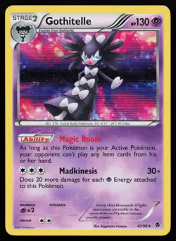 Gothitelle (47) 47/98 Holo Rare Emerging Powers Pokemon Card - Image 1