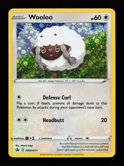 Wooloo SWSH011 Promo Miscellaneous Cards & Products Pokemon Card - Image 1