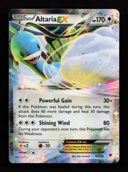 Altaria EX 83/124 Ultra Rare XY - Fates Collide Pokemon Card - Image 1