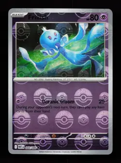 Frillish (Poke Ball Pattern) 044/086 Common SV: White Flare Pokemon Card - Image 1