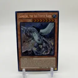 Yu-Gi-Oh Card - BLC1-EN005 - GAMECIEL, THE SEA TURTLE KAIJU (secret rare) - NM/M - Image 1