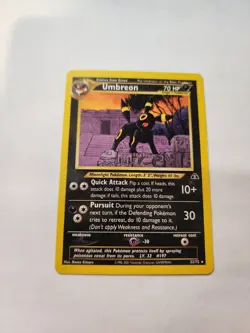 Umbreon Neo Discovery 32/75 Unlimited Pokemon Card - LP+ - Image 1
