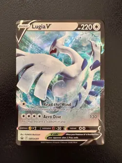 Lugia V SWSH301 Sword & Shield Promo Holo Pokemon Card - NM - Image 1