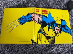 1994 Marvel Comics Wolverine X-Men Collector's Trading Card Binder Album Vintage - Image 2