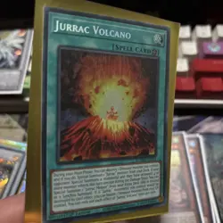 Yu-Gi-Oh! Jurrac Volcano 1st Edition Secret Rare Card BLMM-EN019 NM - Image 2