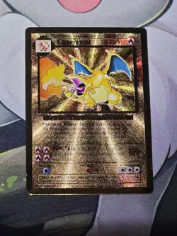 Pokemon Celebrations Charizard Metal/Gold Card Ultra Premium 4/102 - NM 🔥🔥🔥🔥 - Image 1