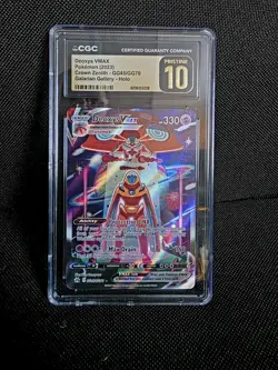 Pokemon Card CGC Pristine 10 Deoxys VMAX Crown Zenith GG45/GG70 - Image 1