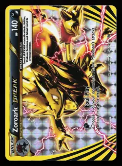 Zoroark BREAK 92/162 Holo XY BREAKthrough Pokemon Card - Image 1