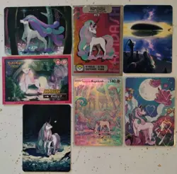 Galarian Rapidash Lot of 7 Custom Cards x7 Bundle Collection Pokemon Holo - Image 1