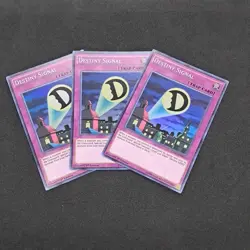 3x Destiny Signal DESO-EN059 1st Edition Super Rare NM Near Mint Yu-Gi-Oh! Card - Image 2